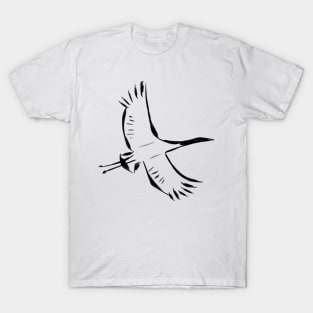 Crane in Flight T-Shirt